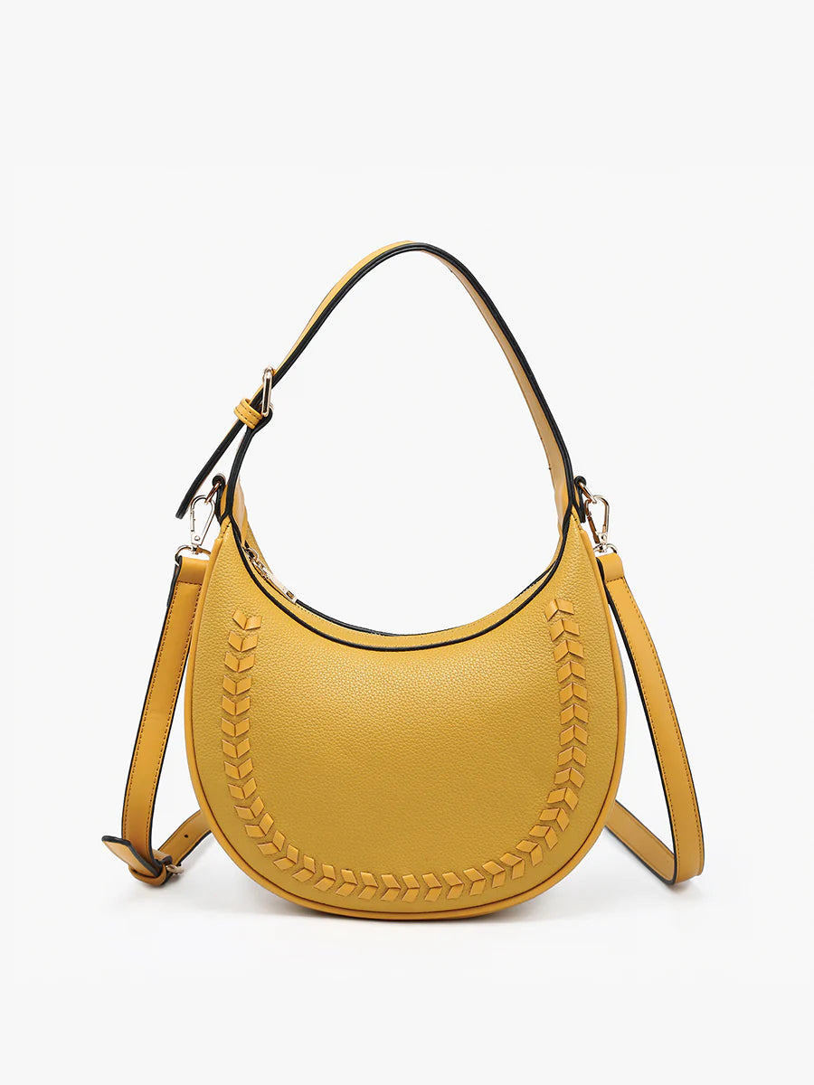 Tristan Whipstitch Shoulder Bag - Asst Colors