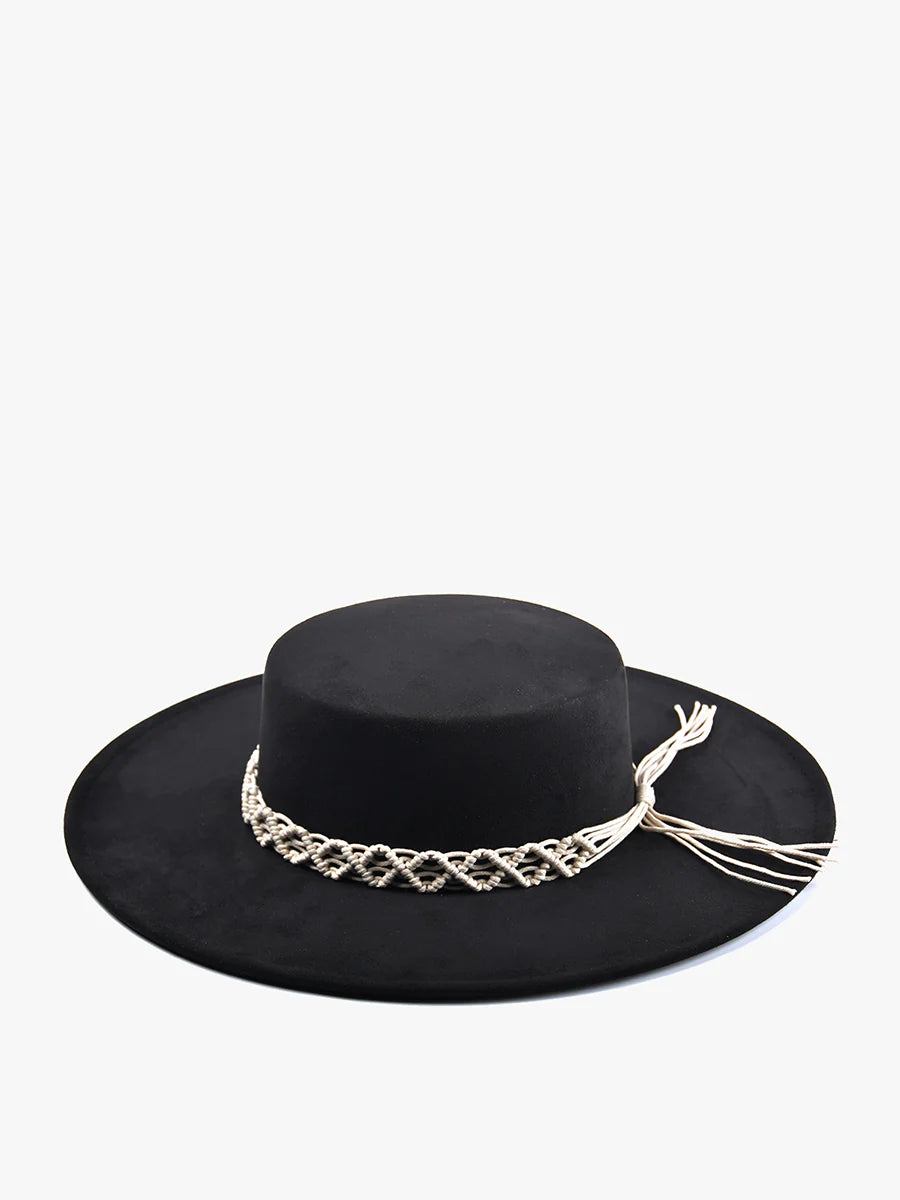Jazzlyn Macrame Band Hat