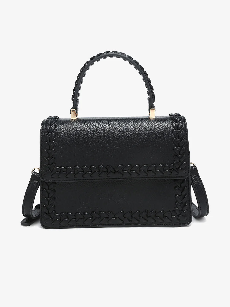 Lanier Crossbody w Braided Handle