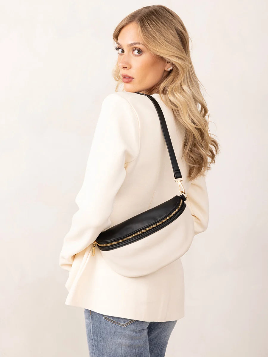 Regina Vegan Suede Sling Bag