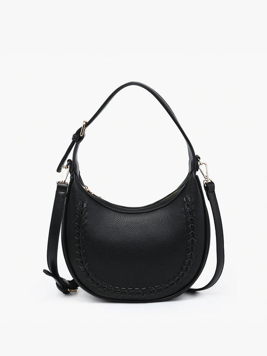 Tristan Whipstitch Shoulder Bag - Asst Colors