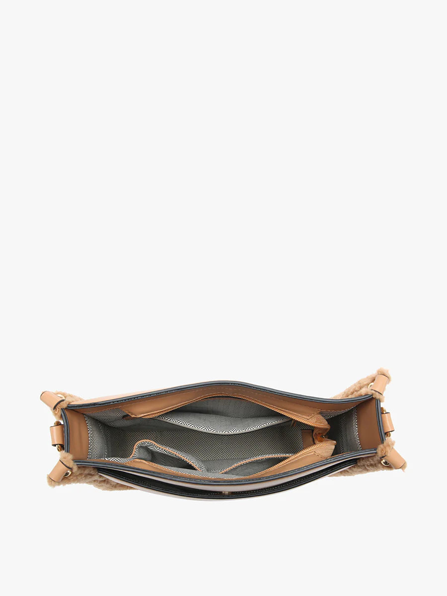 Chloe Vegan Teddy Crossbody - Assorted Colors