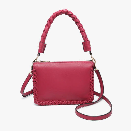 Judith Whipstitch Shoulder Bag  - Asst Colors