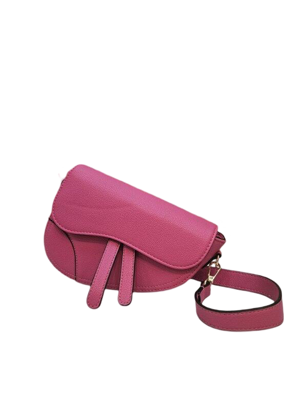 Marisol Asymmetrical Saddle Bag Purse