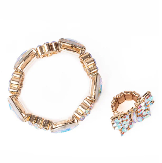 The Rachel Ring & Bracelet Set