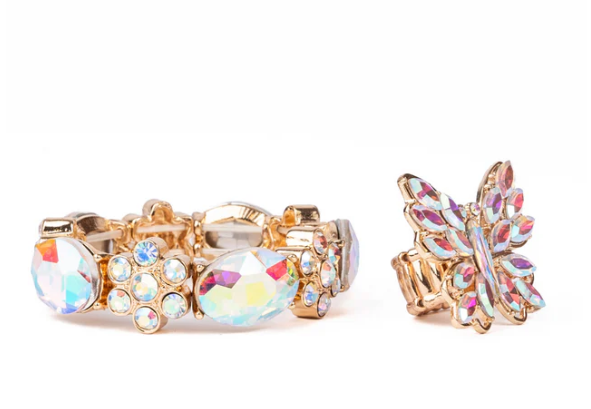 The Rachel Ring & Bracelet Set