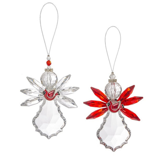Cardinal Angel Ornaments