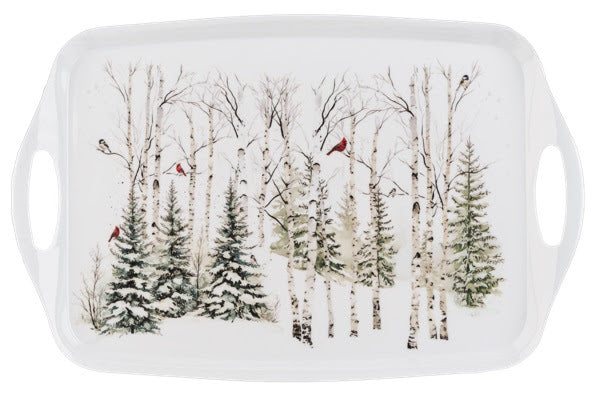 Winter Forest Serving Tray