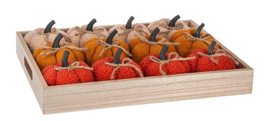 Stuffed Pumpkins with Bows