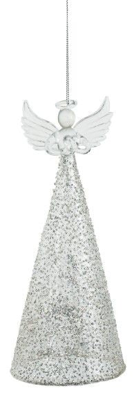 Glass Angel Ornament